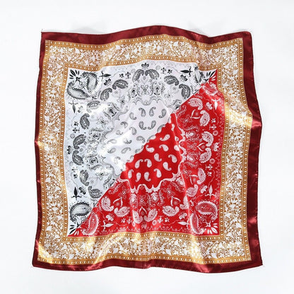 Cashew Print Square Scarf