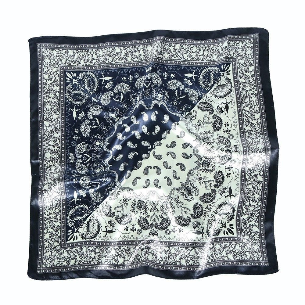 Cashew Print Square Scarf