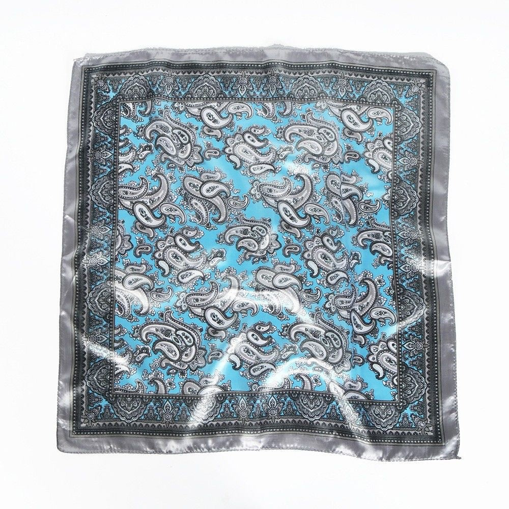Cashew Print Square Scarf