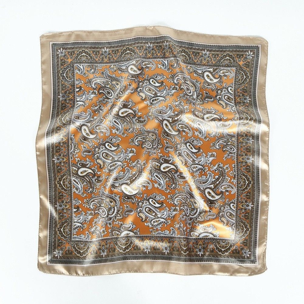 Cashew Print Square Scarf