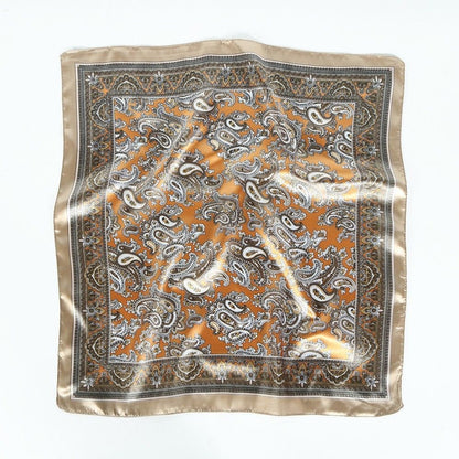 Cashew Print Square Scarf