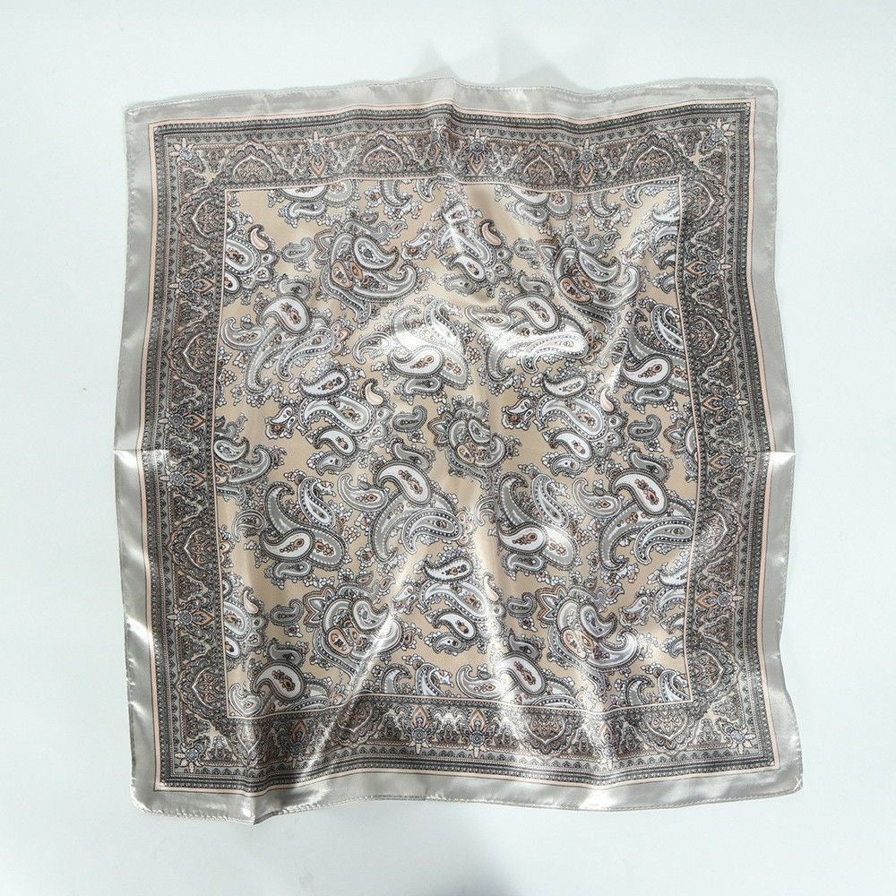Cashew Print Square Scarf