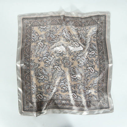Cashew Print Square Scarf