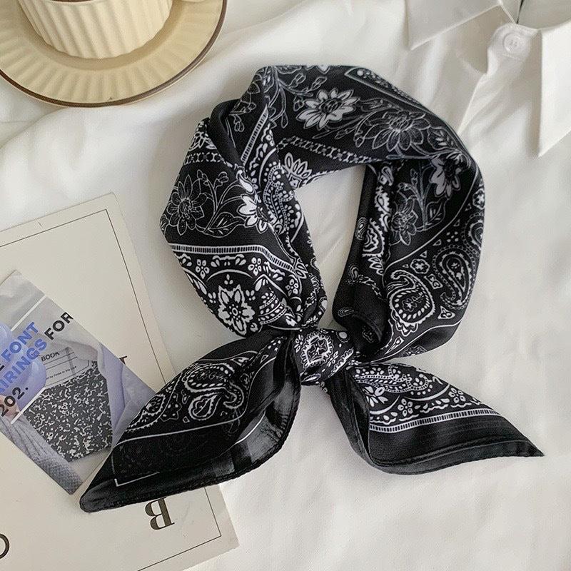Cashew Print Square Scarf