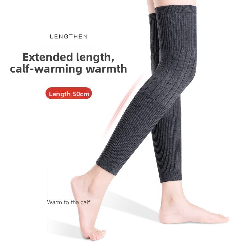 Cashmere knee pads
