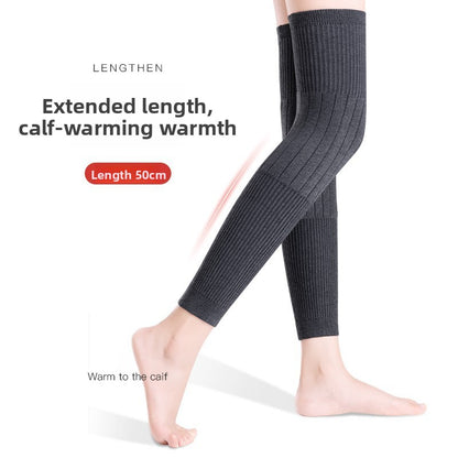 Cashmere knee pads