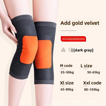 Cashmere knee pads