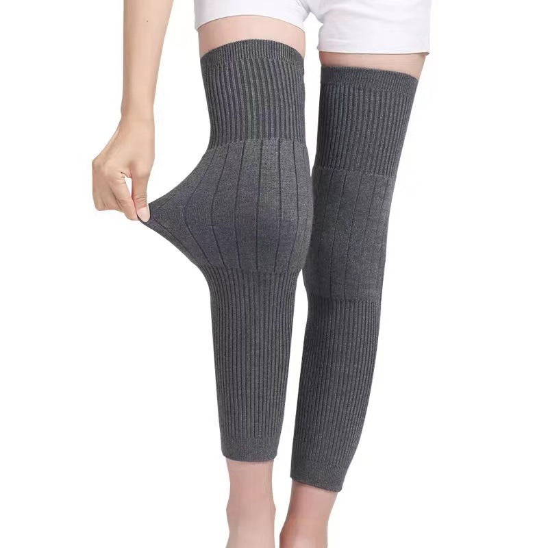 Cashmere knee pads