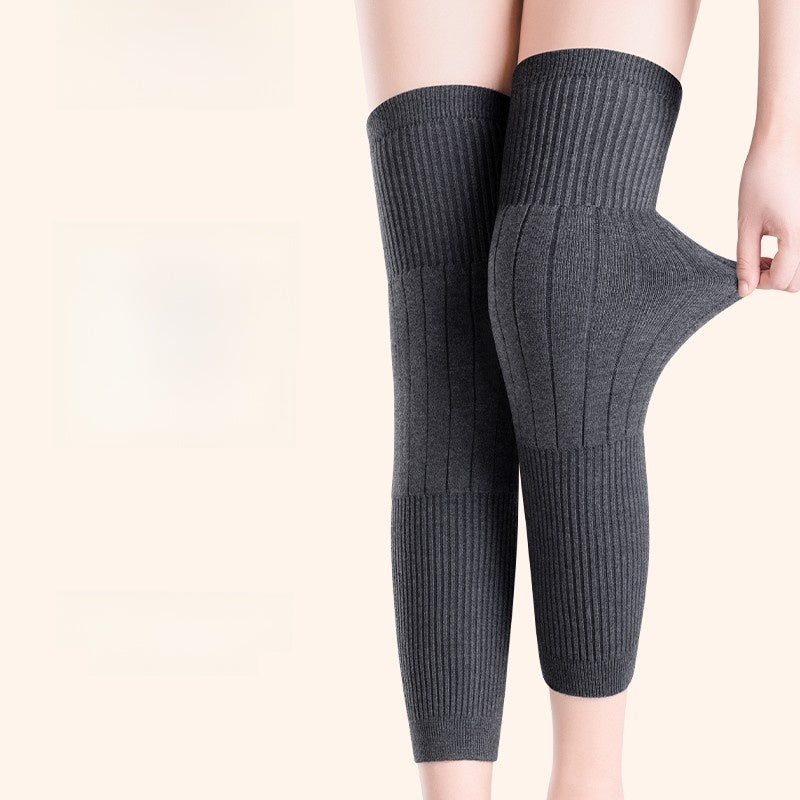 Cashmere knee pads