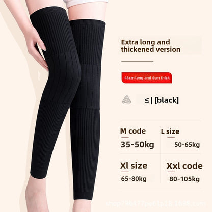 Cashmere knee pads