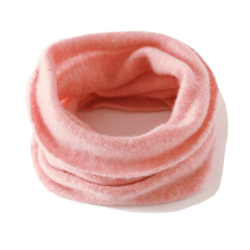 Cashmere Neck Warmer Unisex Autumn and Winter Warm Versatile Cashmere Neck Gaiter Knitted Warm Fake Collar Neck Protector