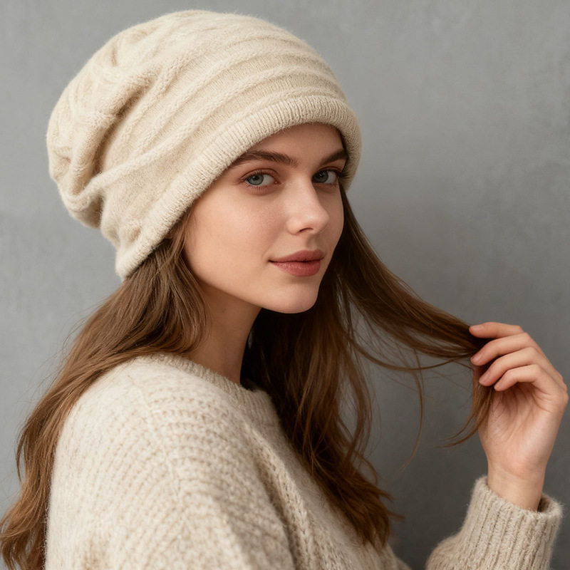 Cashmere Slouchy Beanie
