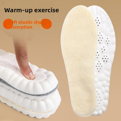 Cashmere Thermal Insoles with Anti-Slip