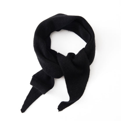 Cashmere triangular scarf