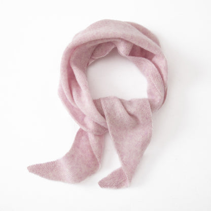 Cashmere triangular scarf