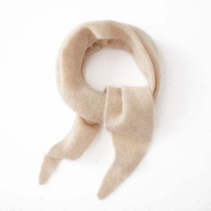 Cashmere triangular scarf