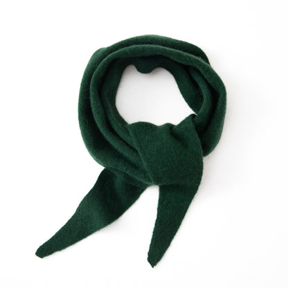 Cashmere triangular scarf