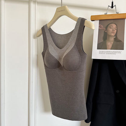 cashmere vest