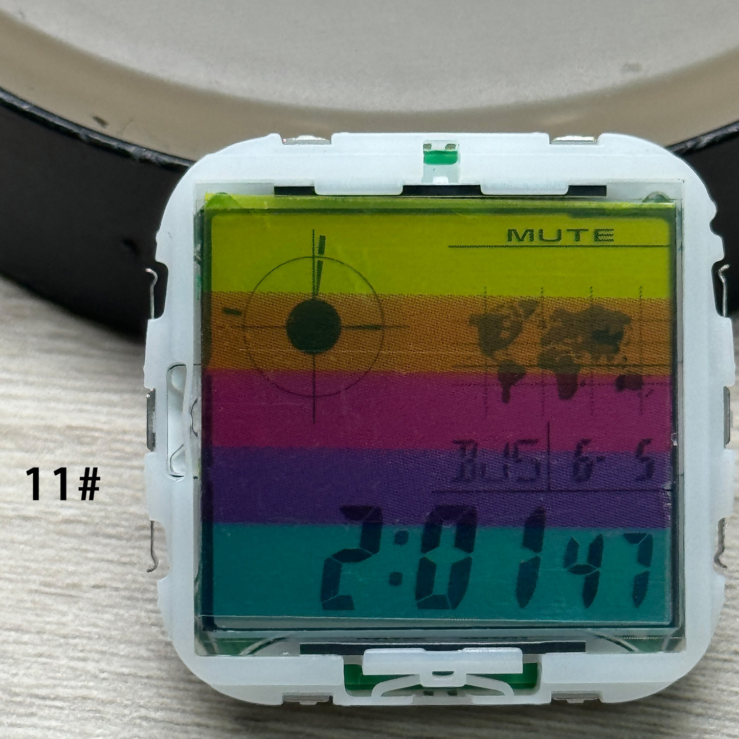 Casio AE1200 Watch Dial Modification Film