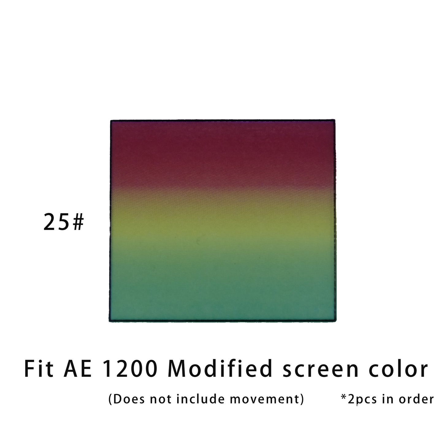 Casio AE1200 Watch Dial Modification Film