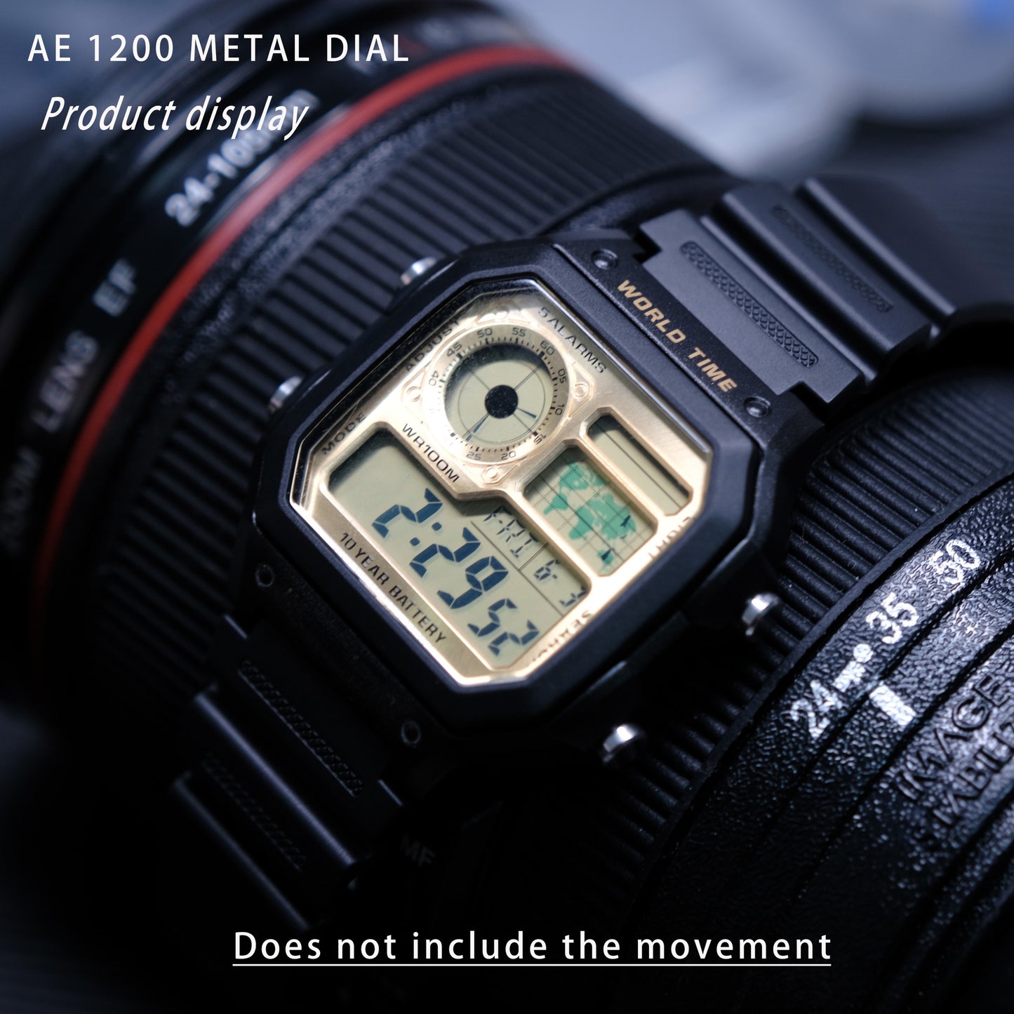 Casio AE1200 Watch Dial Modification Kit