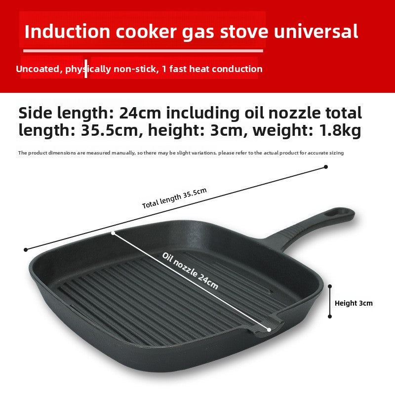 Cast iron pan