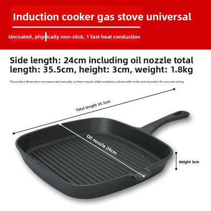 Cast iron pan