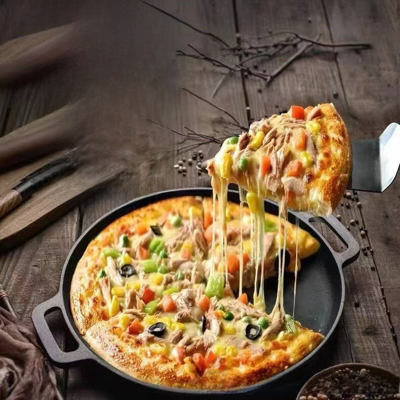 Cast Iron Thickened Frying Pan with Handles