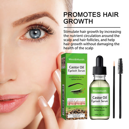 Castor oil mascara