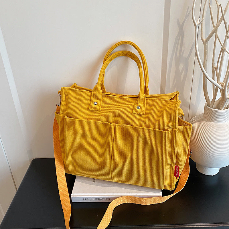Casual and simple shoulder/crossbody bag