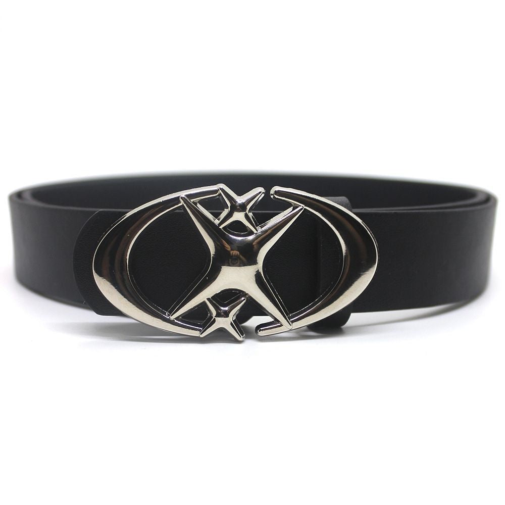 Casual and stylish square buckle belt