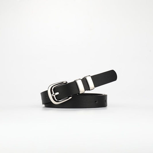 Casual and stylish square buckle belt