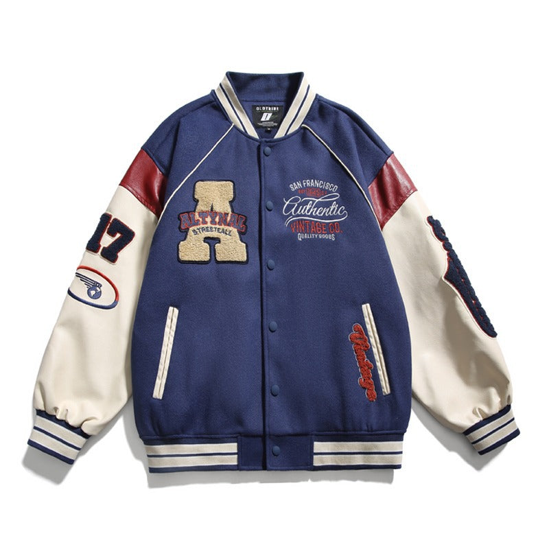 Casual baseball jacket