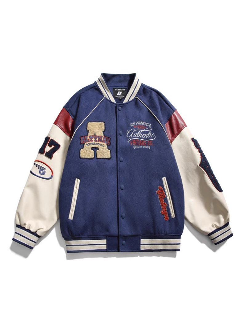 Casual baseball jacket