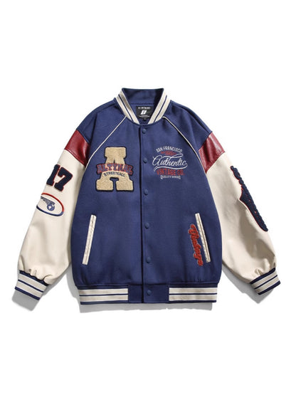 Casual baseball jacket