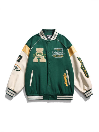 Casual baseball jacket