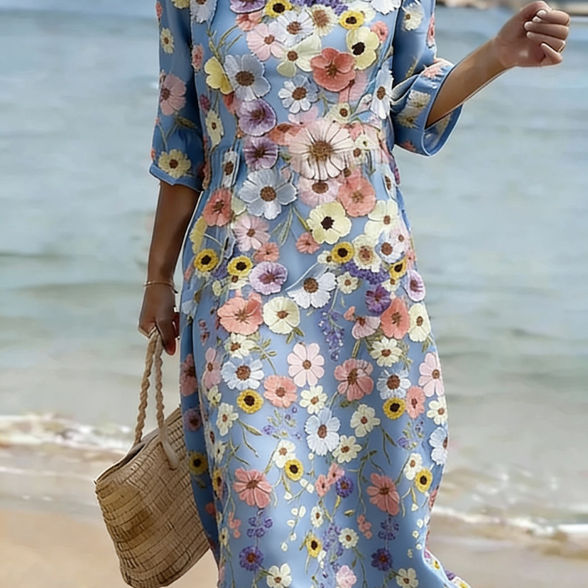 Casual beach vacation dress
