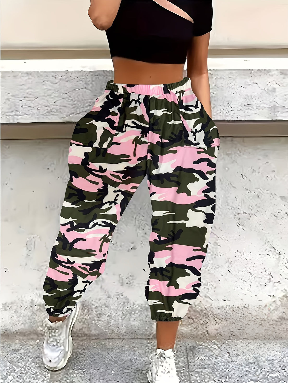 Casual breathable loose-fitting women's trousers