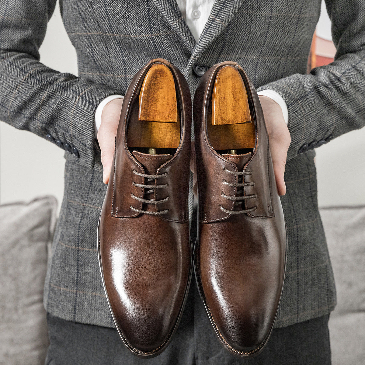 Casual British Leather Shoes
