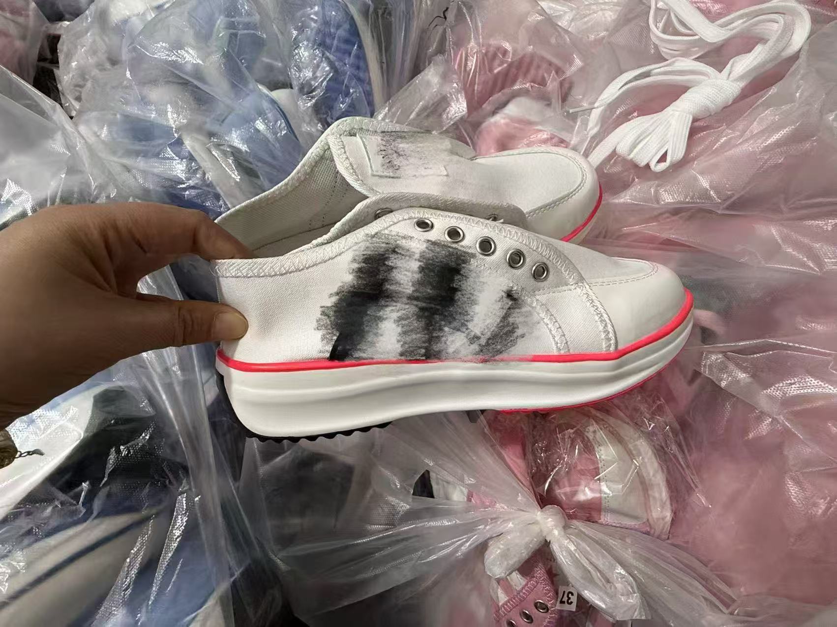Casual Canvas Lace-Up Shoes