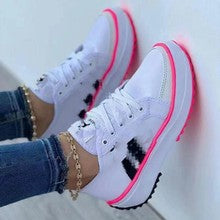Casual Canvas Lace-Up Shoes