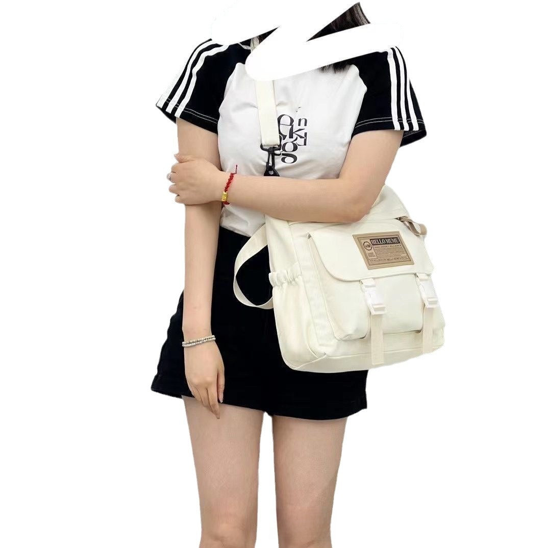 Casual Canvas Shoulder Bag