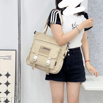 Casual Canvas Shoulder Bag