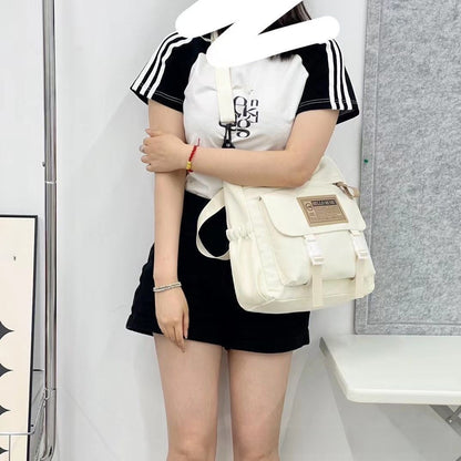 Casual Canvas Shoulder Bag