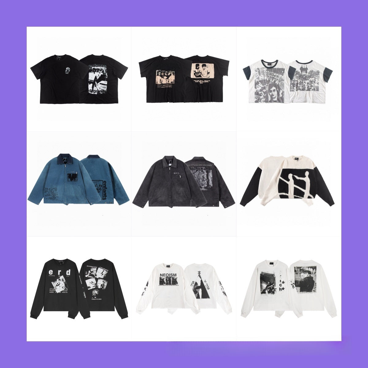 Casual Cartoon Print Cotton T-Shirt