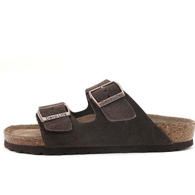 Casual Cork Footbed Sandals