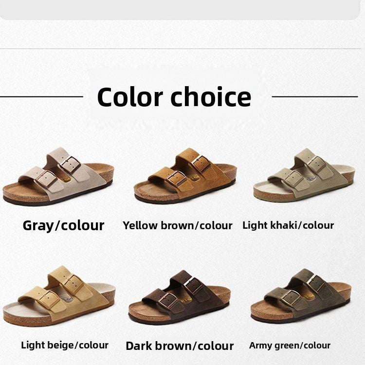 Casual Cork Footbed Sandals