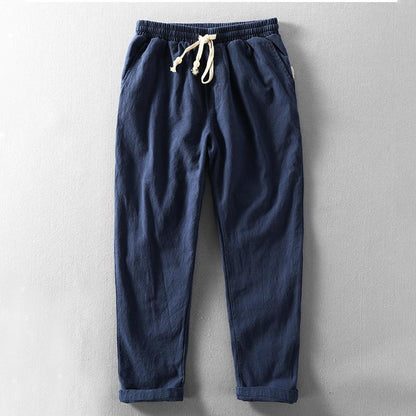 Casual Cotton Drawstring Pants