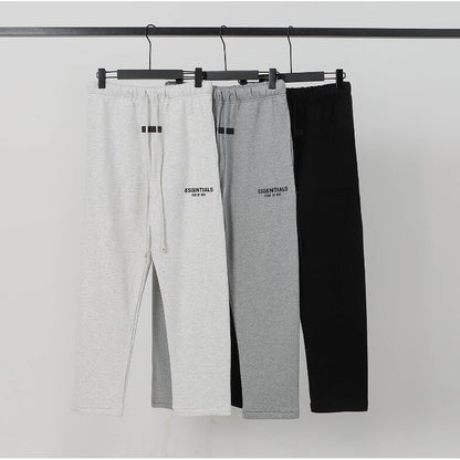 Casual Cotton Drawstring Sweatpants