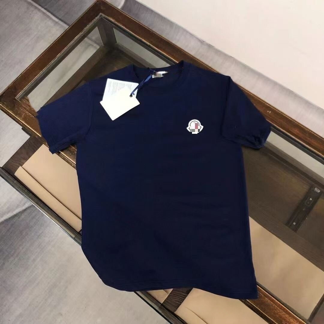 Casual Cotton Embroidery T-Shirt